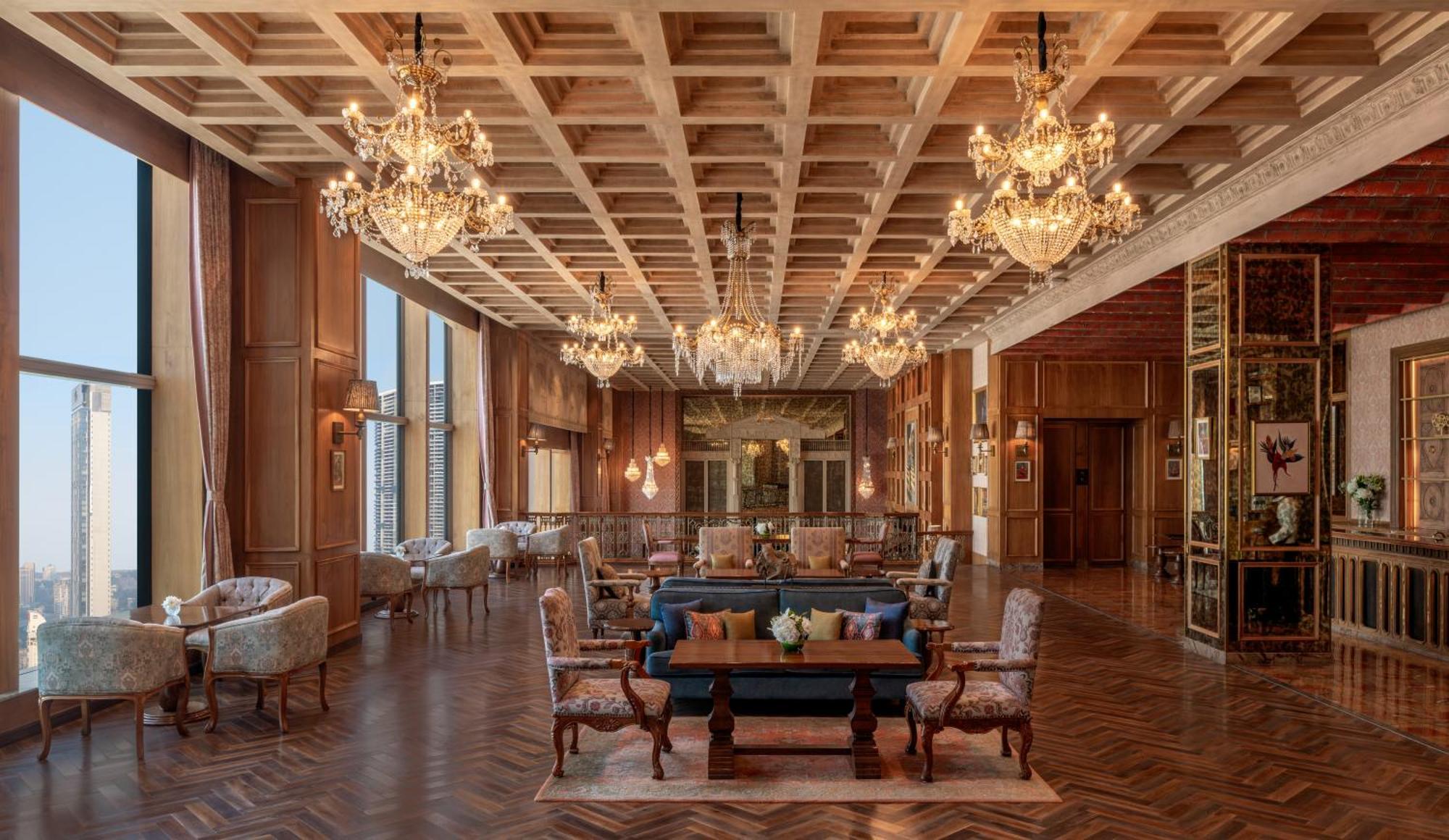Hotel The St. Regis Bombaj Zewnętrze zdjęcie The Club Lounge at the 36th floor